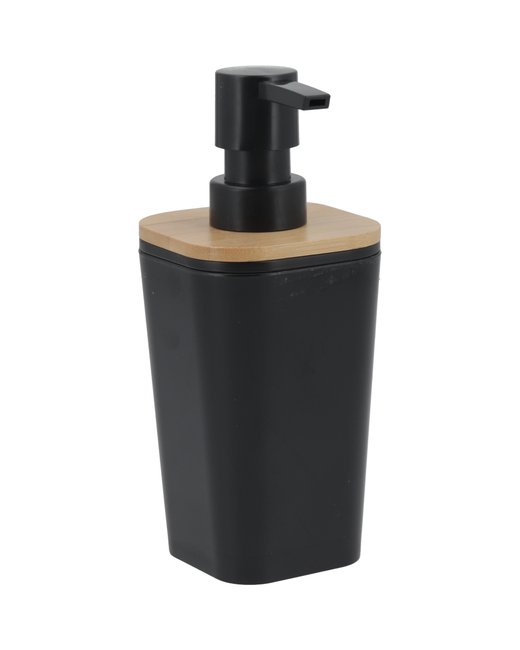 DISPENSADOR NEGRO Y BAMBÚ (450302)