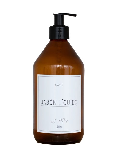 DISPENSADOR 500ML PLÁSTICO JABÓN LÍQUIDO (f500pet)