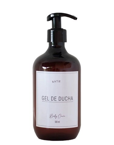 DISPENSADOR DE PLÁSTICO PARA GEL DE DUCHA (f500PET)